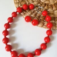 Colar Pulso (vermelho)